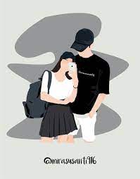 Kamu Itu Rese Kamu Itu Labil Kamu Satu Kata Yang Gak Bisa Aku Tebak Apa Maknanya Dan Aku Benci Sesuatu Yang Gak Ilustrasi Karakter Ilustrasi Seni Pasangan