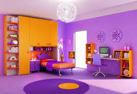 Cuartos para niñas modernos morados. Morado El Color Ideal Para La Decoracion En La Habitacion De Las Ninas Ideas De Dormitorio Para Ninas Decoracion De Unas Pintura Interior Casa