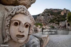 Iran Tehran Sculpture From Shah Palace High-Res Stock Photo