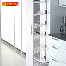 slide wire kitchen cabinet pantry pull