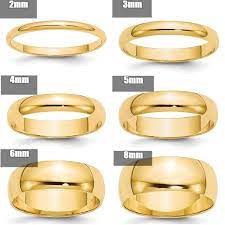 10k Solid Yellow Gold 2mm 2 5mm 3mm 4mm 5mm 6mm 8mm 10mm 12mm Etsy Plain Gold Wedding Bands Wedding Ring Bands Mens Gold Wedding Band