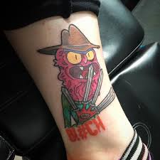 So, in anticipation, i had to paint my nails. Scary Terry B T H Rickandmorty