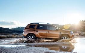 Download Wallpapers Dacia Duster 2018 4wd Side View Crossover New Bronze Duster French Renault Duster Dacia Renault