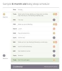 8 month old baby sleep schedule: A guide