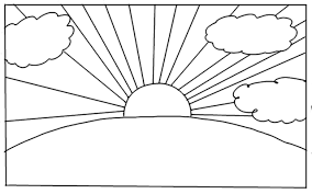 Learn how to draw easy things. How To Draw A Sunrise For Kids Step By Step