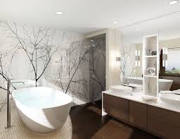 Badezimmer Ohne Fliesen Ideen Fur Fliesenfreie Wandgestaltung Badezimmer Fliesen Badezimmer Innenausstattung Haus Interieurs