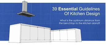 Best kitchen island size guidelines. The 39 Essential Rules Of Kitchen Design Illustrated