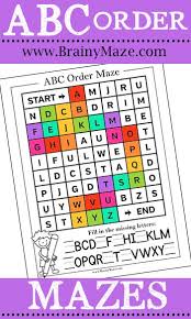 Do you find it difficult to remember the letters of the english alphabet in the right order? Alphabet Order Worksheets
