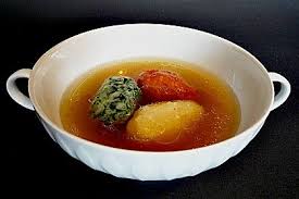 Dreierlei Klosschen Als Suppeneinlage Von Ars Vivendi Chefkoch Rezept Suppeneinlagen Klosse Suppe