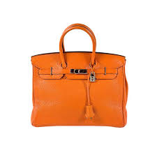 Birkin Bag Knock Off Hermes Tangerine 35cm Fjord Birkin Phw Hermes Birkin Orange Birkin Hermes Birkin