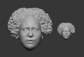 1/6 1/12 A Minecraft Movie Danielle Brooks als Dawn Head Headsculpt