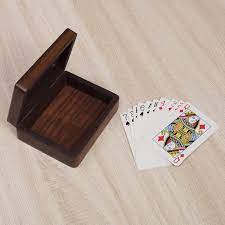 Maybe you would like to learn more about one of these? Rusticity Wooden Vintage Storage Box For Playing Cards Deck Holder S Rusticity