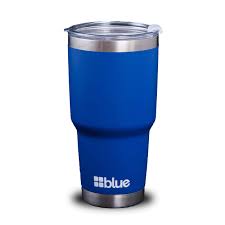 Check out how you can promote your company with these logo tumblers! Drinkware 32 Oz Steel Double Wall Vacuum Insulated Tumbler Blue Coolers
