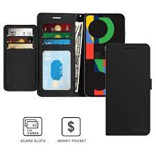Google Pixel 5 Wallet Case Rfid Blocking Leather Folio Phone Pouch Coveron Case Genuine leather case for google pixel 5 book wallet full holder retro stand luxury il davis 1948 5g wireless charging $37.99 regular price $69.99.