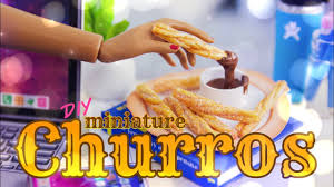 The printables are under the tab at the top called how to print. Diy How To Make Miniature Churro Easy Paper Food Craft Youtube