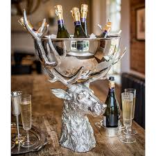Culinary Concepts Large Stag Head With Stainless Steel Bowl For Sale Online Ebay
