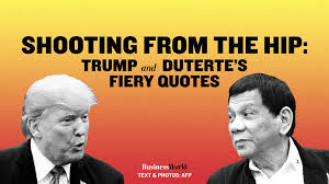 All of these strategic road and transport projects shall go to naught if we cannot free our streets. elizabeth abellana zimmerman. Trum Duterte Fiery Quotes Cover Businessworld