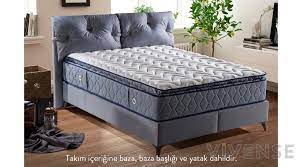 space baza baslik yatak seti 90x190 fiyati vivense