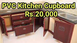 Pvc Kitchen Cabinet Pvc Cupboard Work Pvc Kitchencupboard Lowbudget Youtube