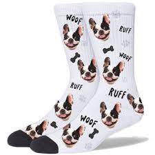 Dog face socks, cat face socks. Custom Dog Socks Design Ship Next Business Day The Original Furbabysocks
