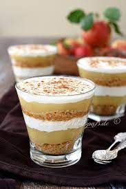 Lust auf eine einfache, leckere nachspeise? Apfelmus Joghurt Dessert Rezept