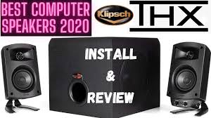As specified by thx ltd. Klipsch Promedia 2 1 Computer Speakers Thx Certified Unboxing Set Up And Sound Test Youtube