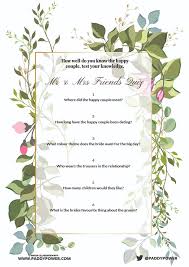 For those of you who haven't seen bridesmaids one of the duties of a bridesmaid (and maid of honor) is to throw the bachelorette party. Free Hen Party Games To Print Off And Play Now Wedding Ideas Mag