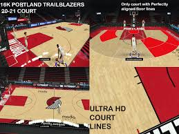 Bbr home page > contracts > portland trail blazers. Nlsc Forum Downloads Portland Trail Blazers 20 21 Court 16k By Lethanos