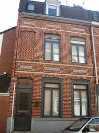 Facade De Maison Du Nord Huis Buitenkant Gevel Buitenkant