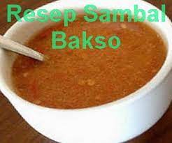 Cabai rawit merah diiris tipis, 10 buah. Resep Cara Membuat Sambal Bakso Info Resep