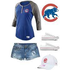 Designer Clothes Shoes Bags For Women Ssense Chicago Cubs Outfit Cubs Clothes Gameday Outfit