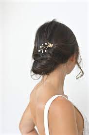 Etsy Pic A Cheveux Fleur Bijou De Tete Mariage Dore Pic A Chignon Or Rose Branche Perles Bijou Bijoux Cheveux Mariage Bijoux Cheveux Bijoux De Tete Mariage