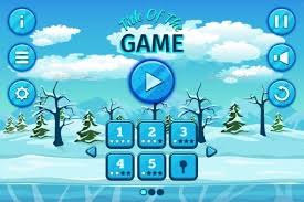 Cartoon Winter Or Arctic Landscape With Ice Snow Arctic Landscape Game Inspiration Cartoon