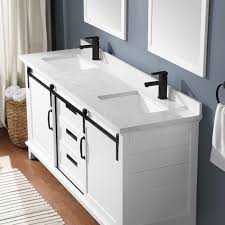 Check out our favorite ways to use this trendy look in your own home. Ove Decors Edenderry 72 05 Double Bathroom Vanity Set Reviews Wayfair