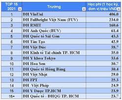 Đh tài nguyên môi trường tphcm. Danh Sach 16 TrÆ°á»ng Ä'áº¡i Há»c Co Há»c Phi Cao Nháº¥t Viá»‡t Nam Vietnamnet