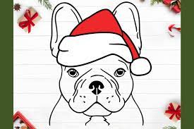 Download Christmas French Bulldog Svg Christmas Frenchie Svg Dog Svg 942750 Illustrations Design Bundles