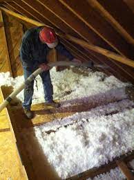 Adding Blown In Fiberglass Insulation To Attic 15 Inches Fiberglass Insulation Remodeling Projects Insulation