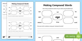 Maybe you would like to learn more about one of these? Making Compound Words Worksheet Worksheet