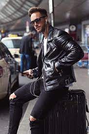 Looklive Discover Buy Latest Fashion Leather Jacket Outfit Men Leather Jacket Celebrity Jackets