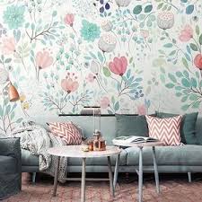 This wish wall mural has a unique geometric design. Buy Botanicals Floral Wall Murals At 20 Off Staunton And Henry