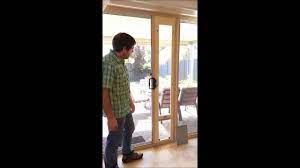 Diy pet door allows your dog to come and go freely, and hence your furry friend enjoys the freedom of being actively outdoor nicely. Pet Door For Sliding Glass And Screen Doors Maximum Security Package Youtube