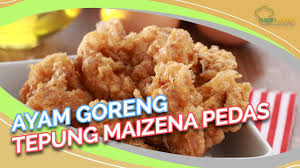 Bismillah kalau sedang mager begini resep dari dapur kobe mantul buat dicoba. Resep Ayam Goreng Tepung Maizena Pedas Jelas Bikin Nambah Nasi Terus Youtube