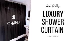 Shop for shower curtains in bath. How To Diy Luxury Shower Curtains Sassymirror By Hilda