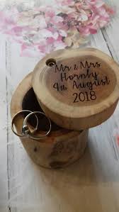Wooden Personalised Wedding Ring Box Wedding Ring Box Ring Box Wooden Ring Box