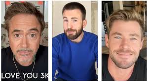 We love chris evans on instagram: Marvel Cast During Quarantine Part 22 Robert Downey Jr Chris Evans Chris Hemsworth Youtube