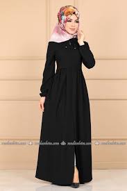 Modaselvim Ferace Fermuarli Mevsimlik Ferace 3004bgs354 Siyah Fashion Outfits Long Sleeve Dress