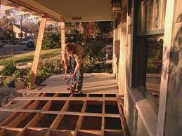 Deco products colors floor and wall diy old black smoke aged 6 in. How To Install Porch Flooring How Tos Diy