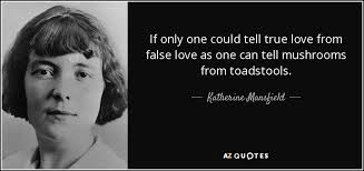 Here are some of the signs that you're settling in your relationship and love. Katherine Mansfield Quote If Only One Could Tell True Love From False Love