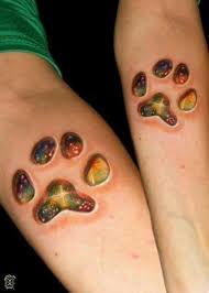 Pin By Kai Nicole Nielson On Tattoos Rainbow Tattoos Dog Paw Tattoo Paw Tattoo