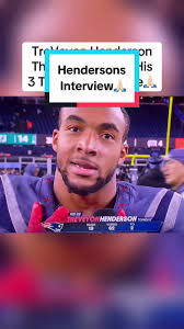 TreVeyon Henderson is a true man of God🙏🏻 #treveyonhenderson #patriots  #God #interview #mlfootball